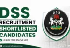 DSS Recruitment Shortlisted Candidates