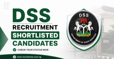 DSS Recruitment Shortlisted Candidates