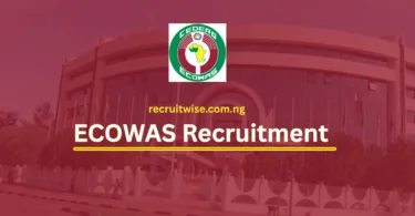 ECOWAS Recruitment