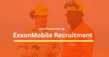 ExxonMobil Nigeria Recruitment