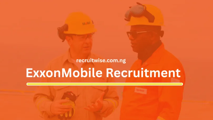 ExxonMobil Nigeria Recruitment
