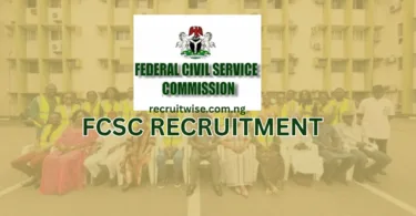 FCSC Recruitment