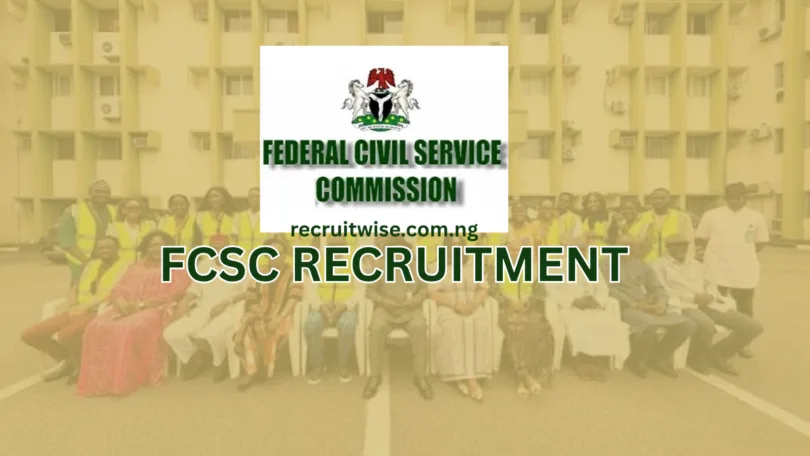 FCSC Recruitment