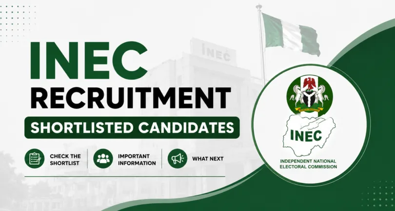 INEC Recruitment Shortlisted Candidates