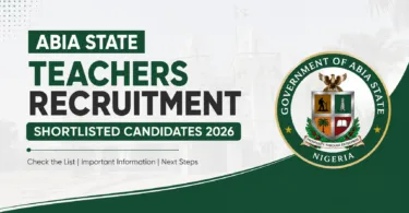 Abia State Teachers Recruitment Shortlisted Candidates
