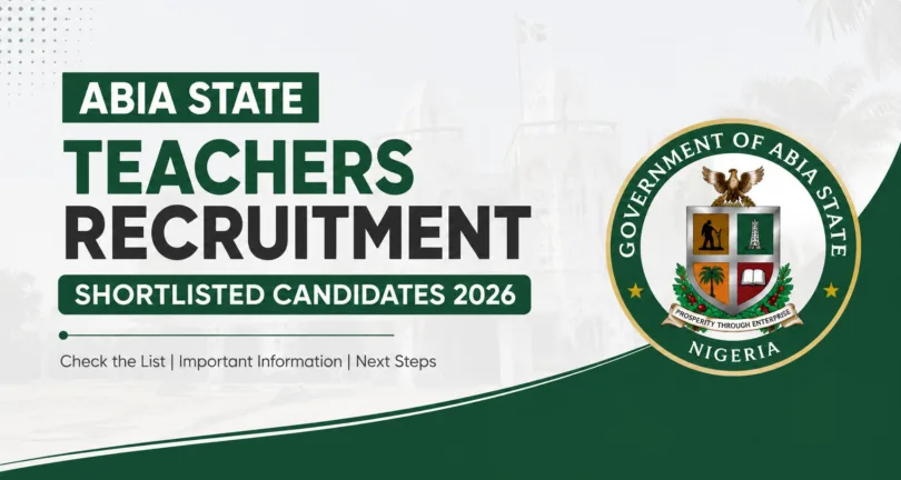Abia State Teachers Recruitment Shortlisted Candidates