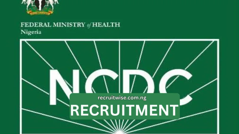 NCDC Recruitment