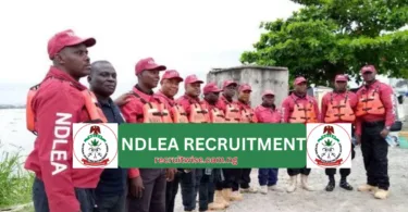 NDLEA Recruitment 2026