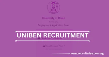 University of Benin Recruitment